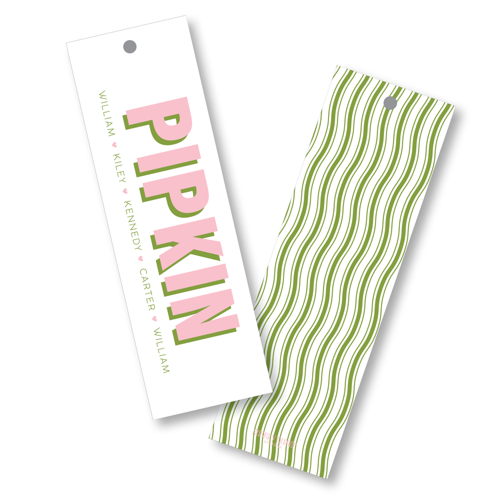 Block Shadow Family Skinny Tag