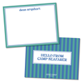 Stripes Camp Stationery