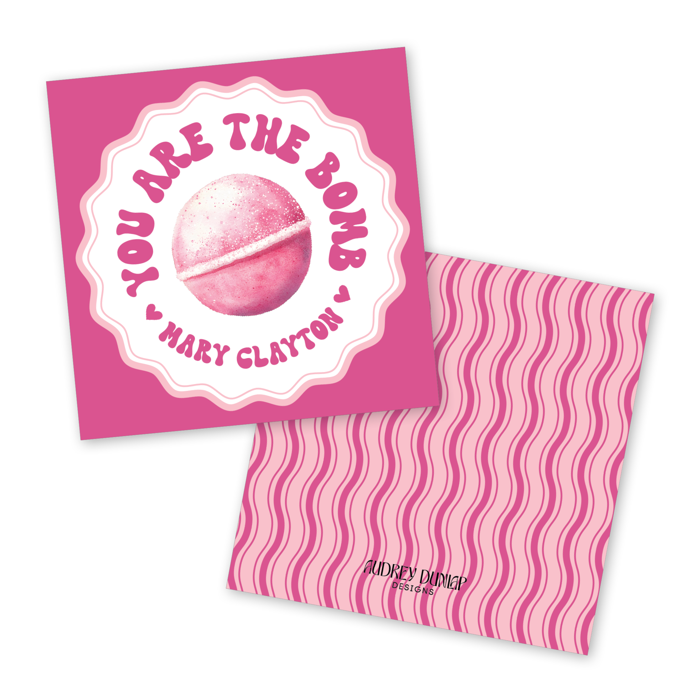 Bath Bomb Valentines