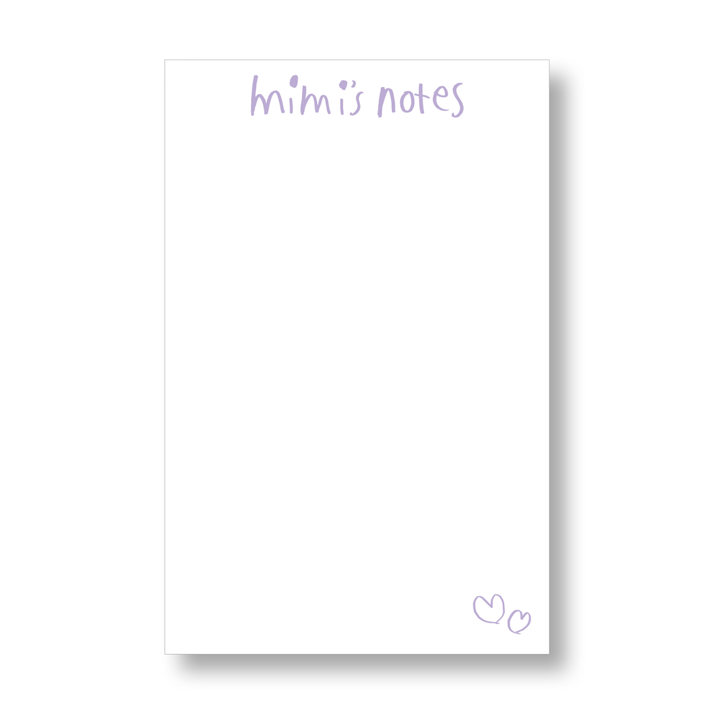 Custom Handwriting Notepad
