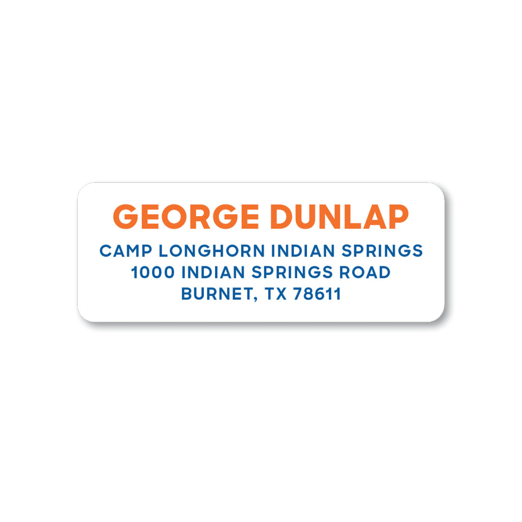 Block Name Return Address Label