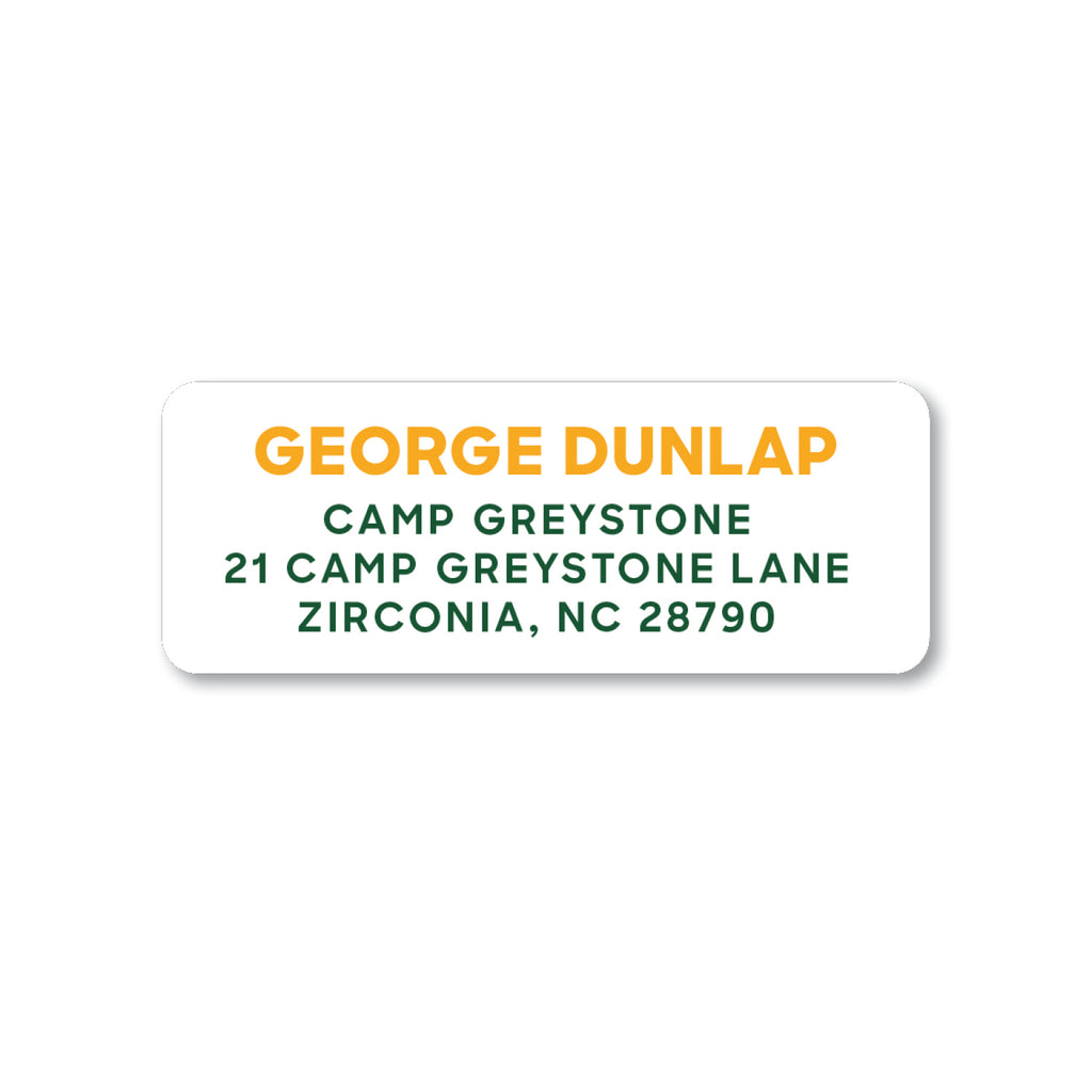 Block Name Return Address Label
