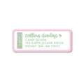 Camp Watercolor Return Address Label