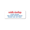 Script Return Address Label