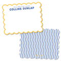 Scalloped Camp Stationery