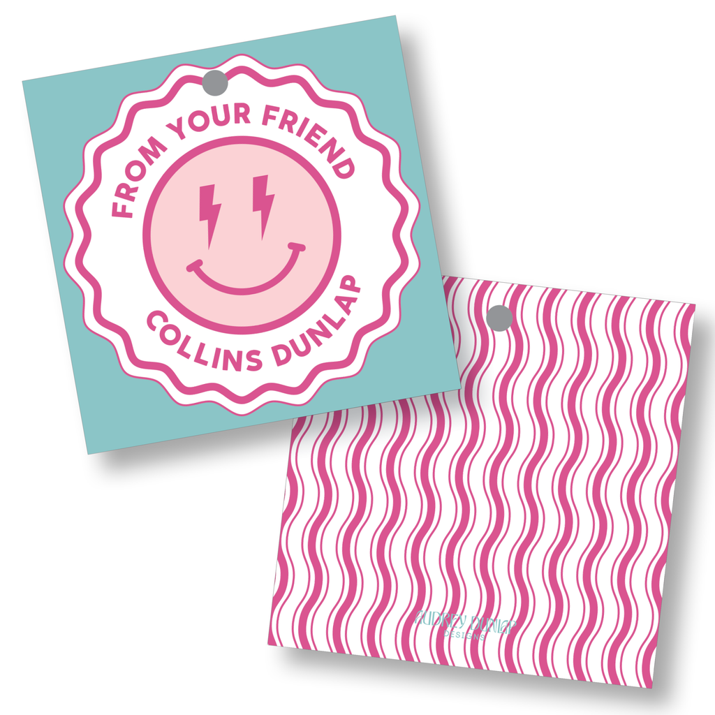 Smiley Face Tag Girl