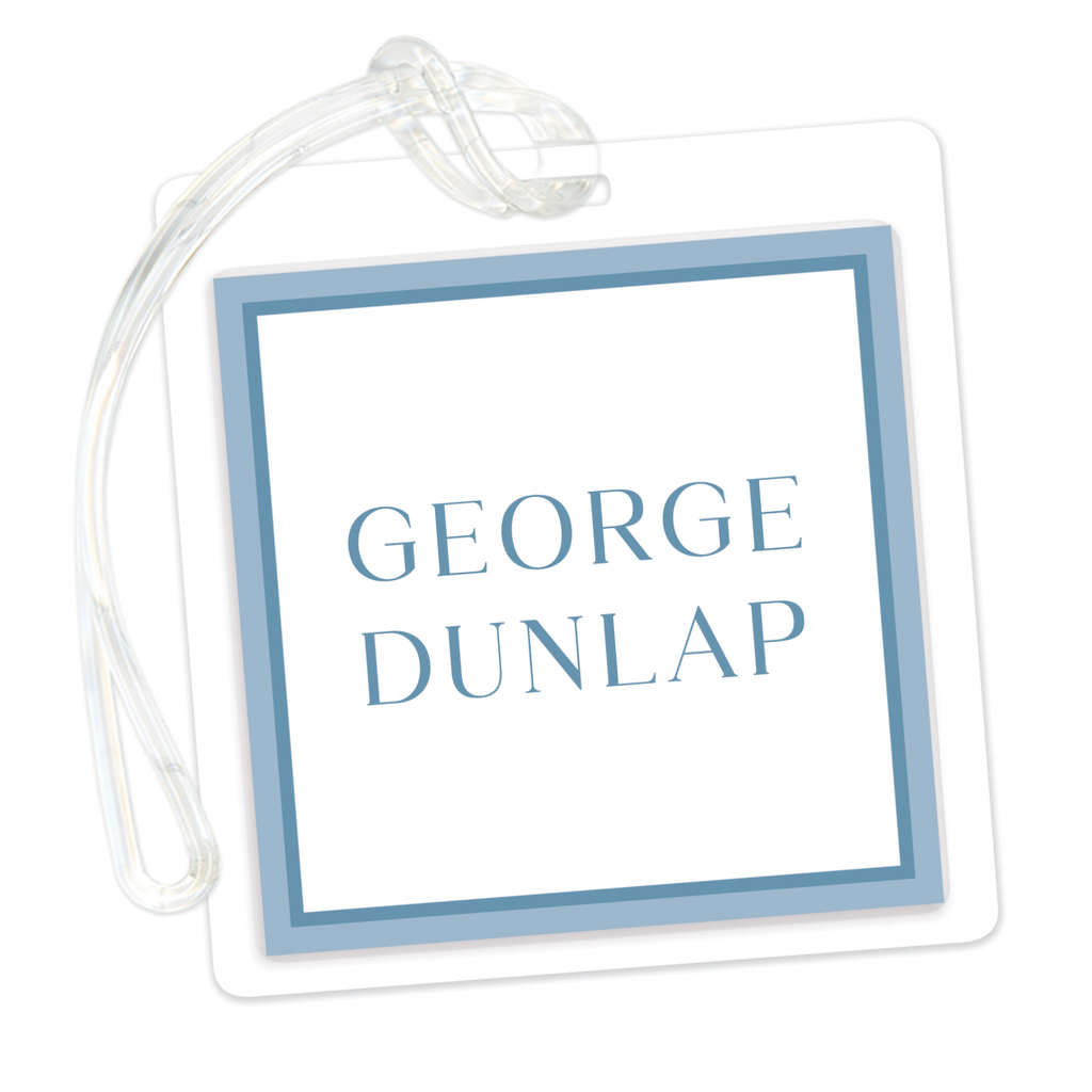 Horizontal Stripes Bag Tag