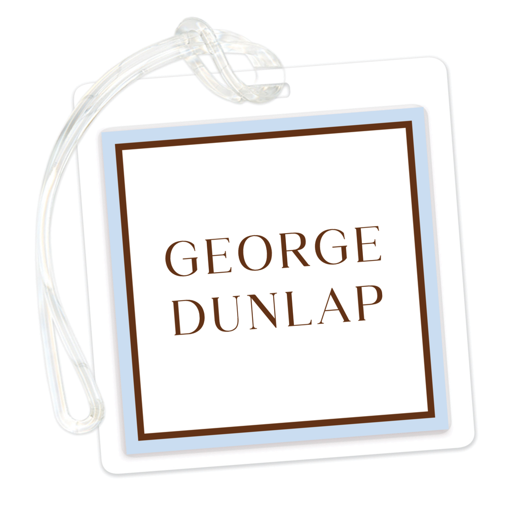 Horizontal Stripes Bag Tag