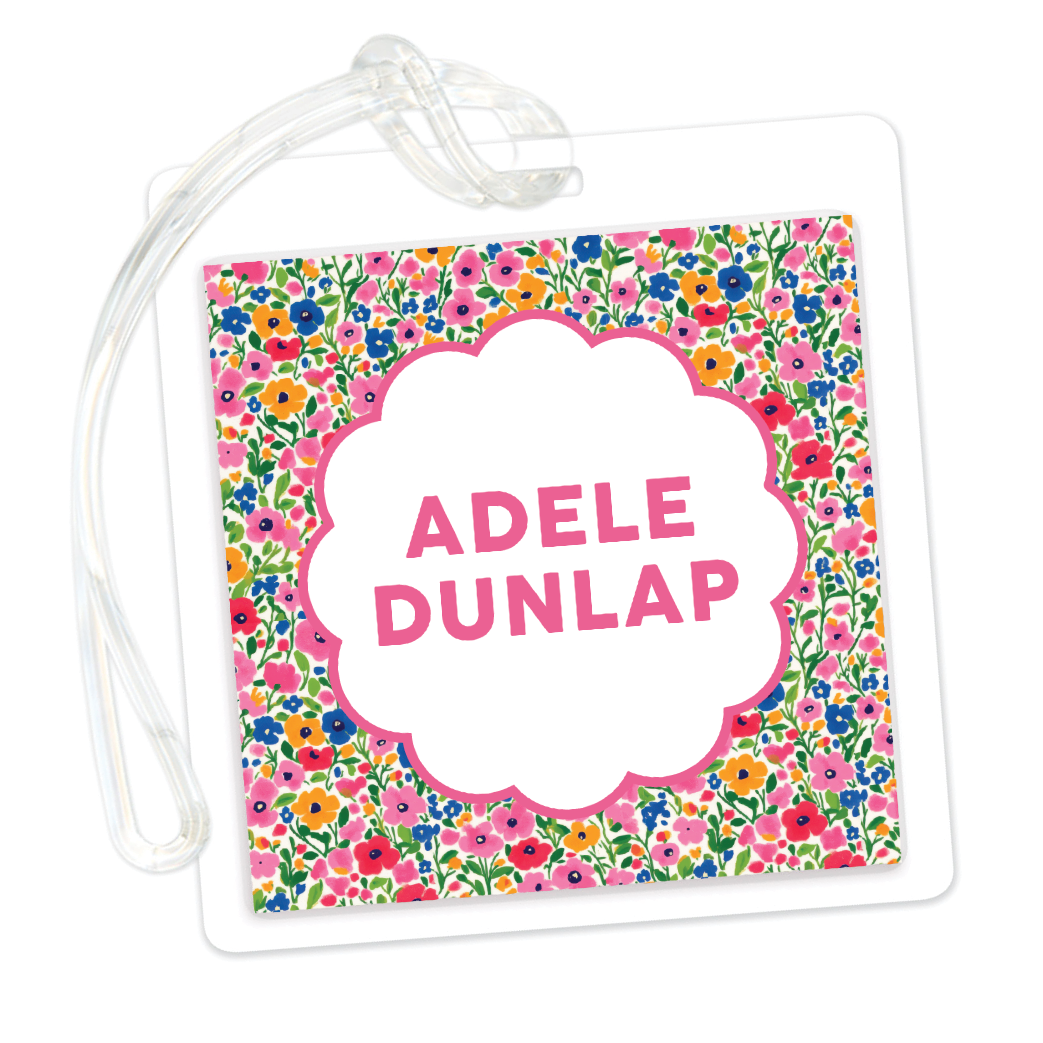 Flowers Bag Tag