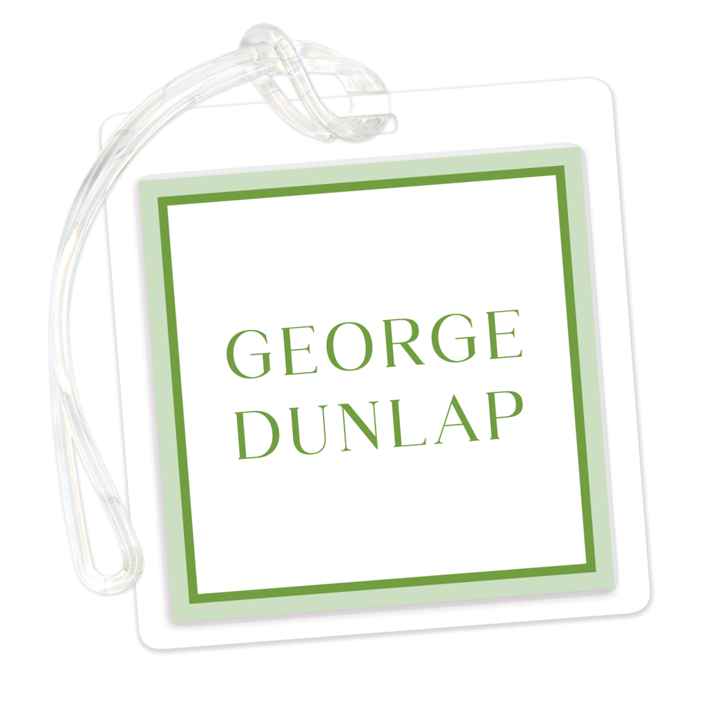 Horizontal Stripes Bag Tag