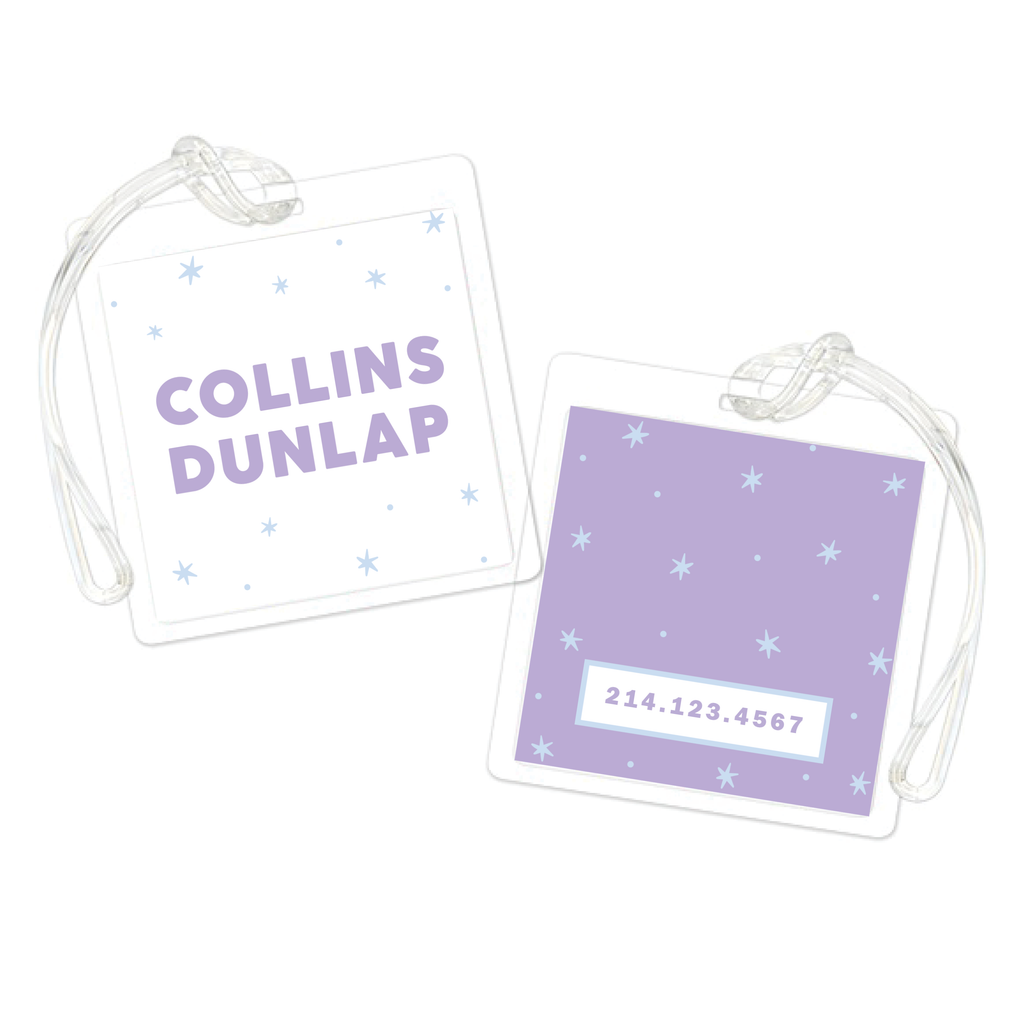 Stars Bag Tag