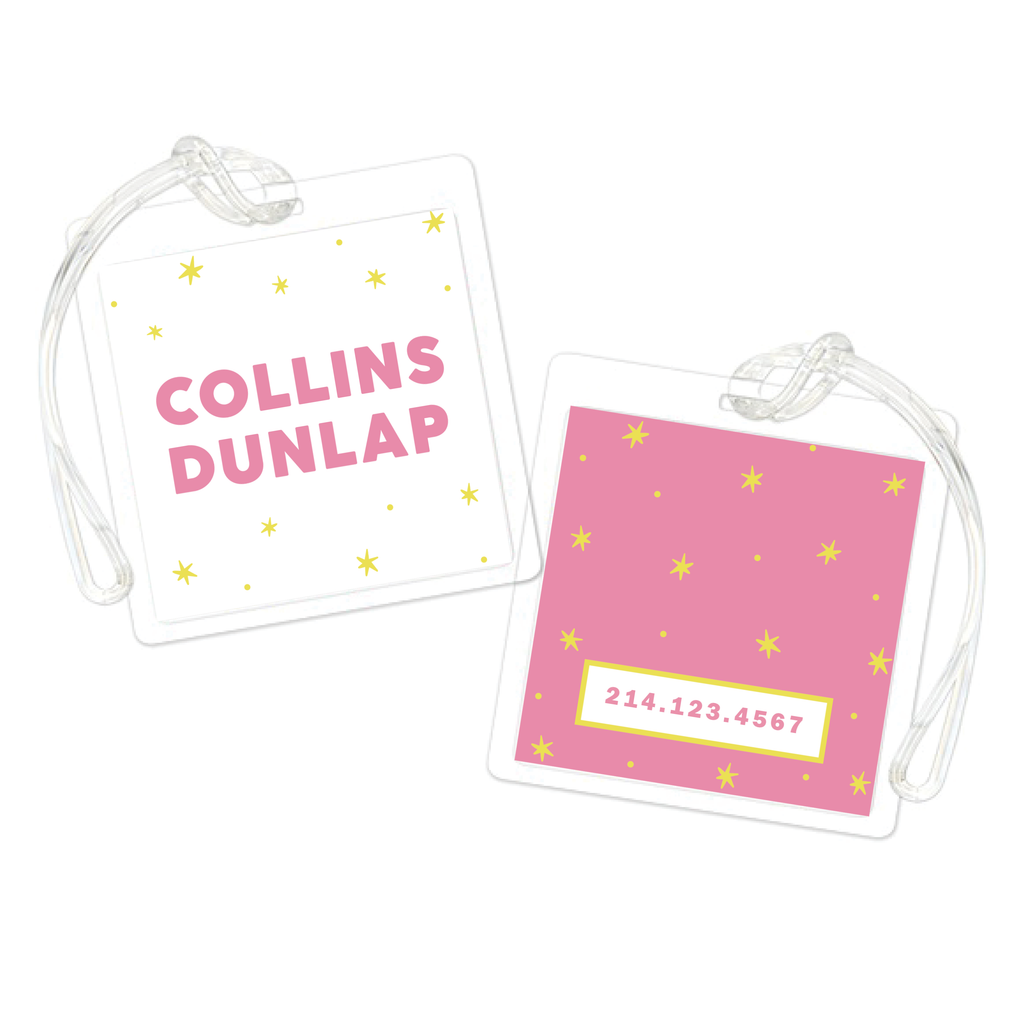 Stars Bag Tag