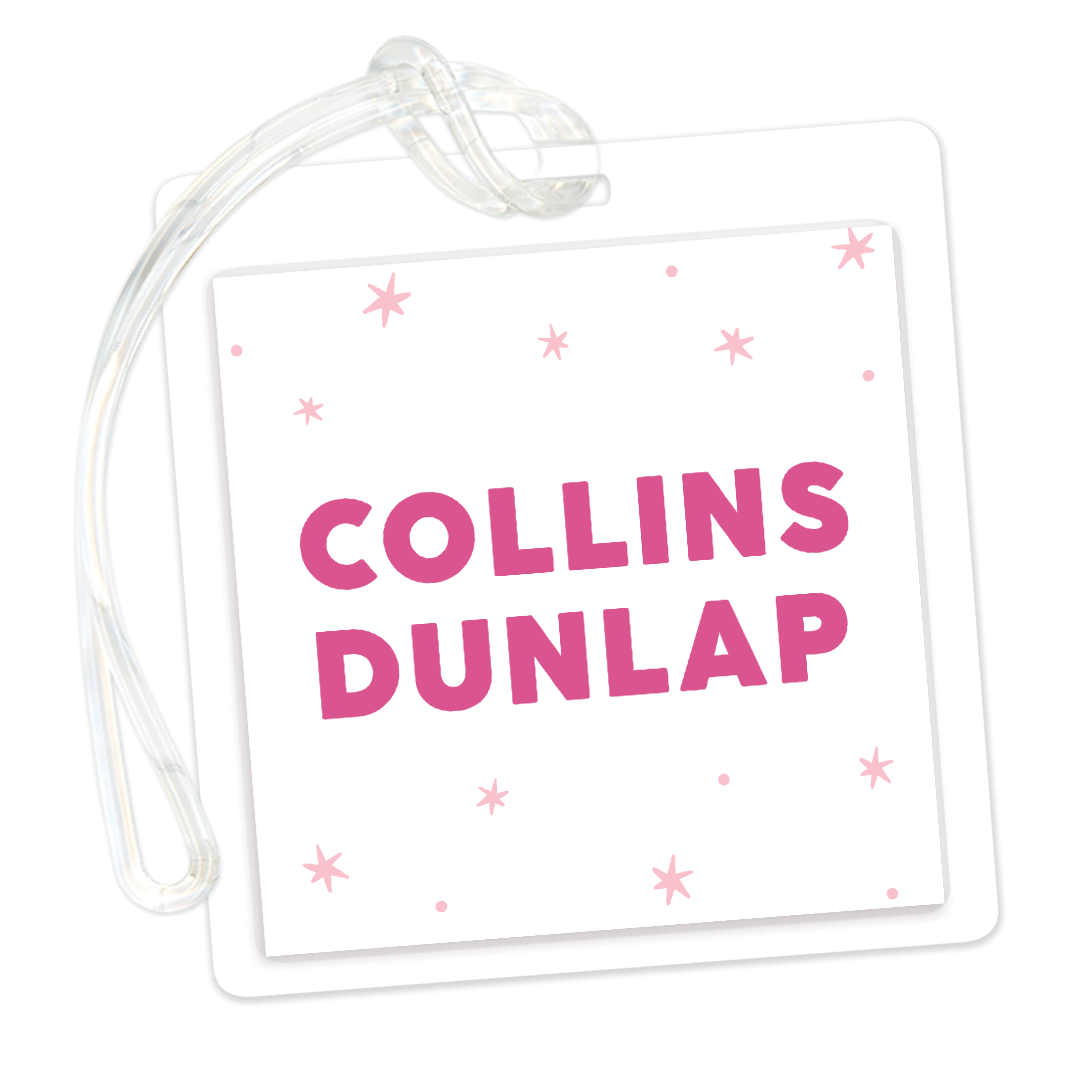 Stars Bag Tag