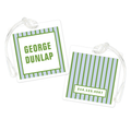 Vertical Stripes Bag Tag