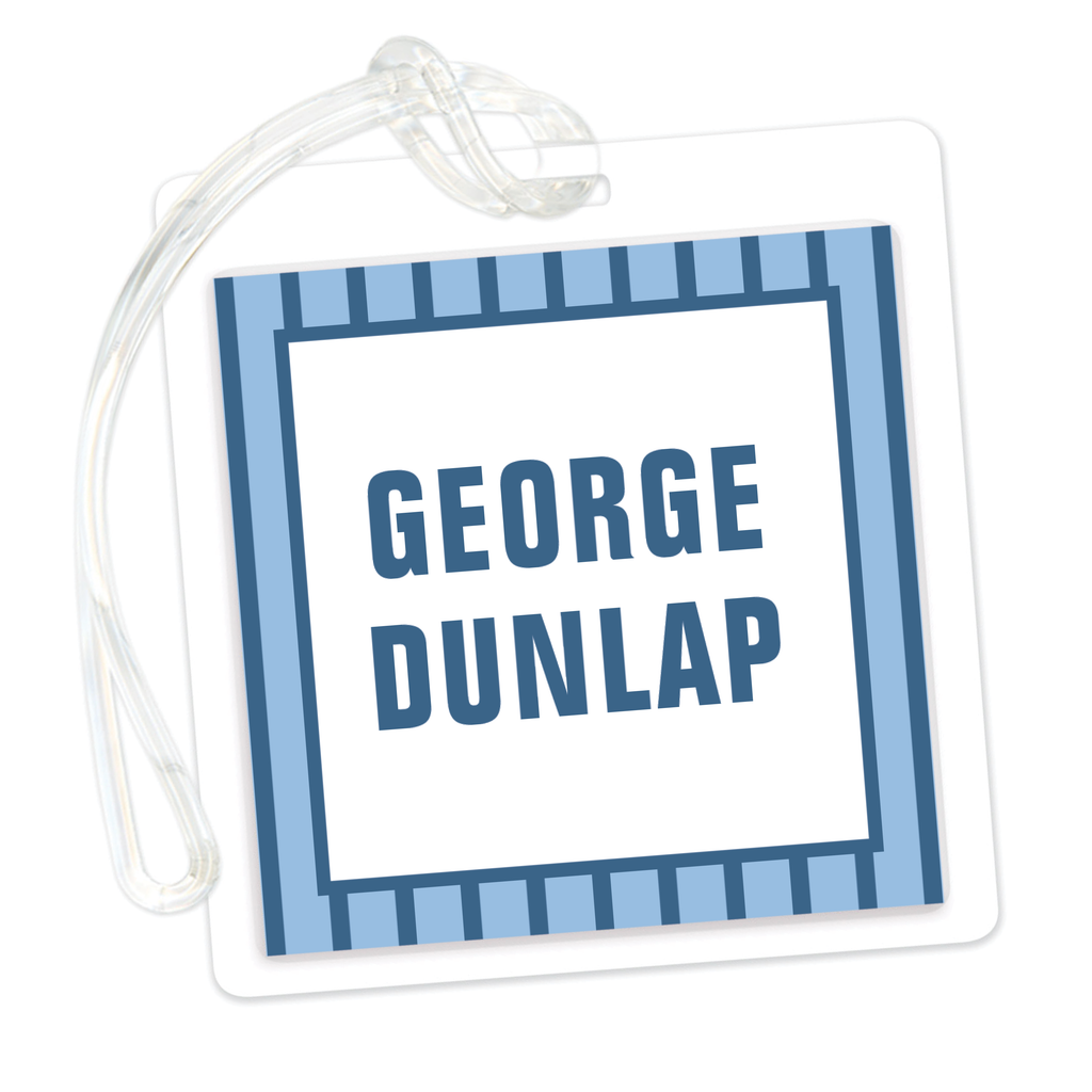 Vertical Stripes Bag Tag