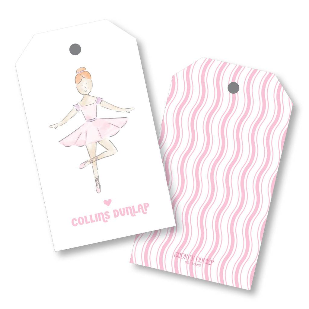 Ballet Gift Tag