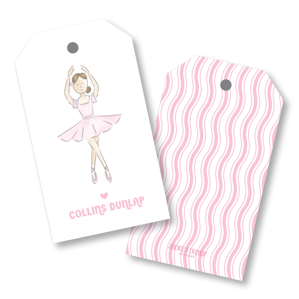 Ballet Gift Tag