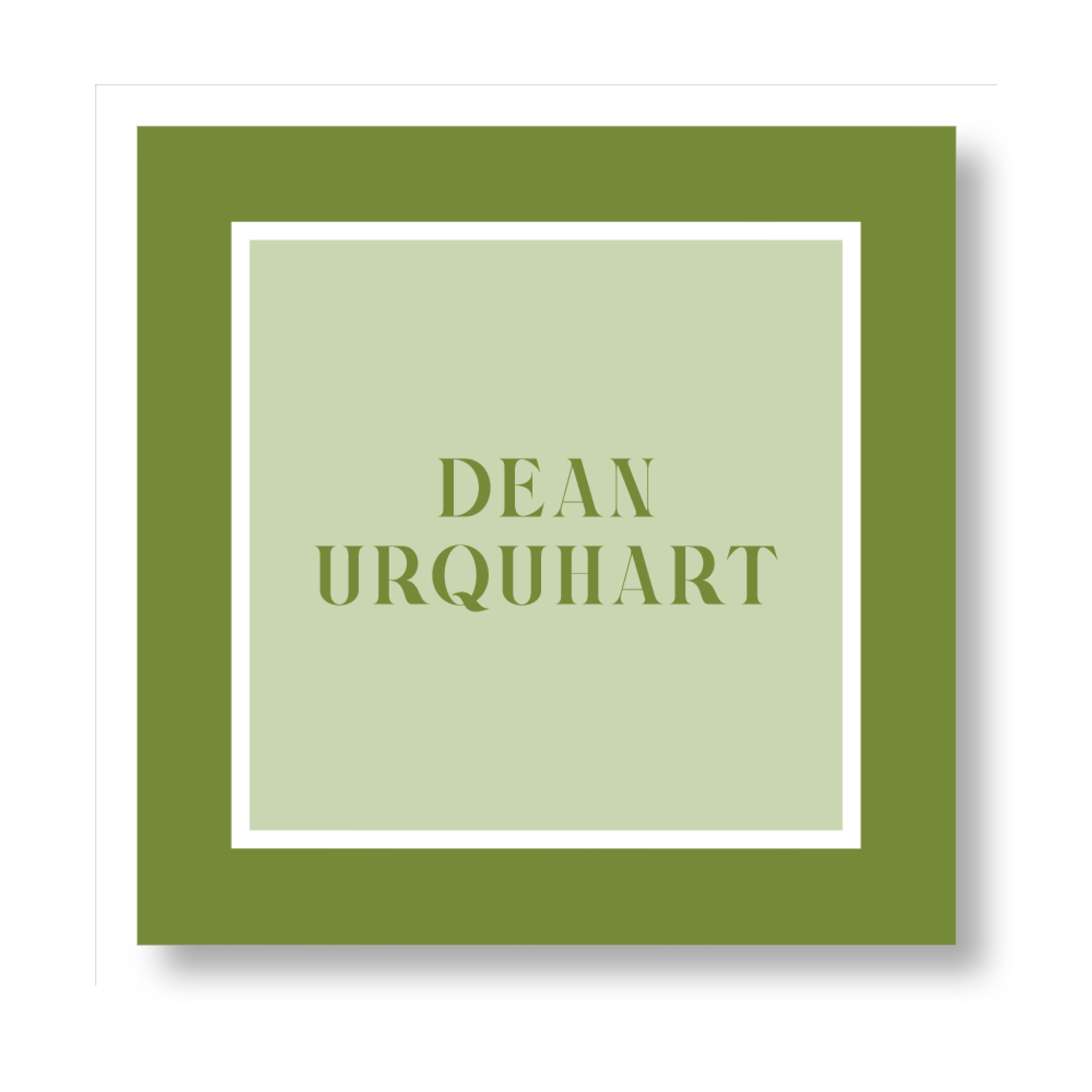 Simple Border Sticker