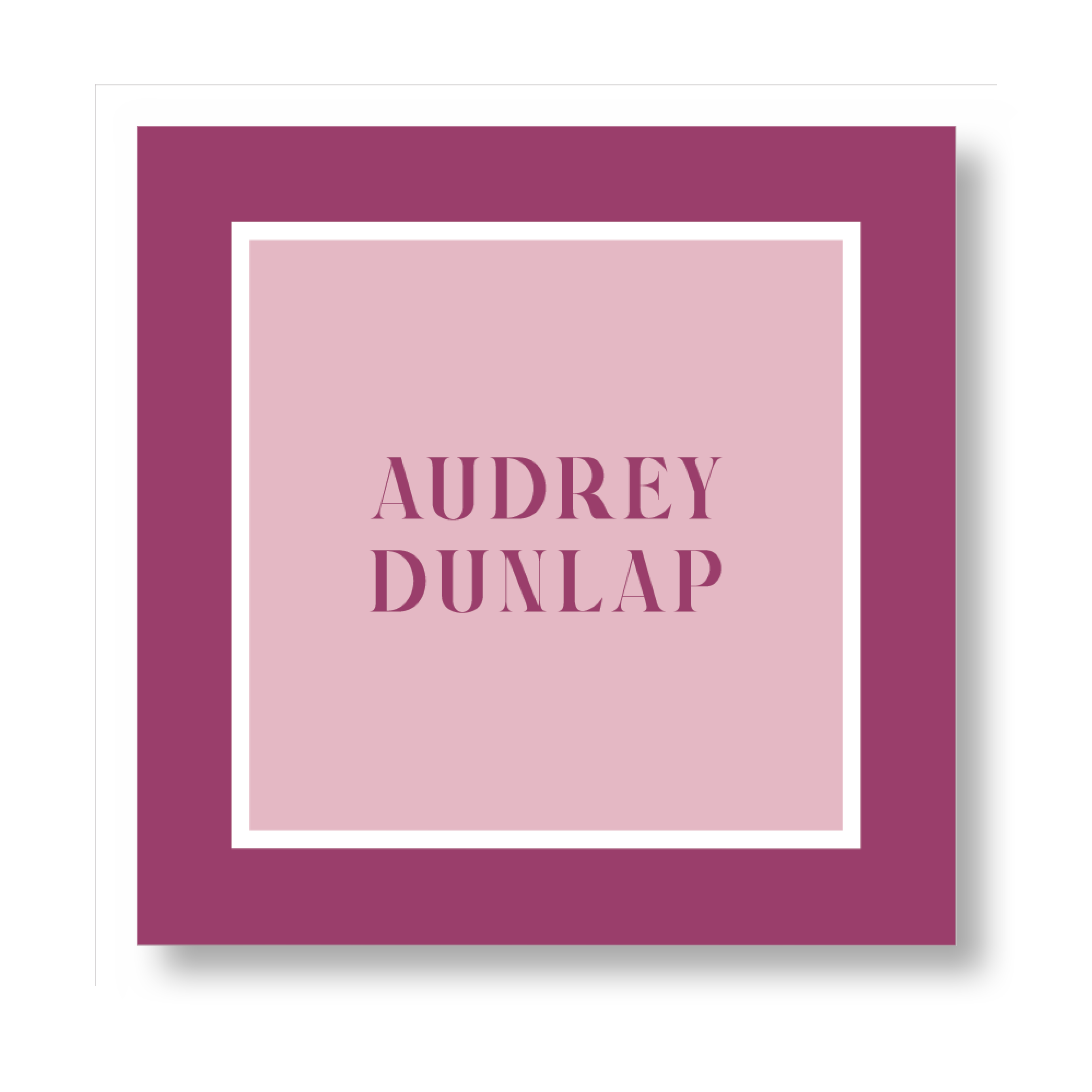 Simple Border Sticker