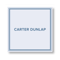 Sans Serif Simple Border Sticker