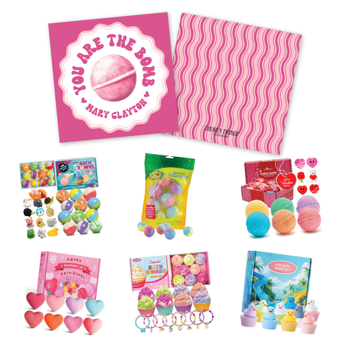 Bath Bomb Valentines