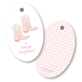 Cowgirl Boots Oval Tag