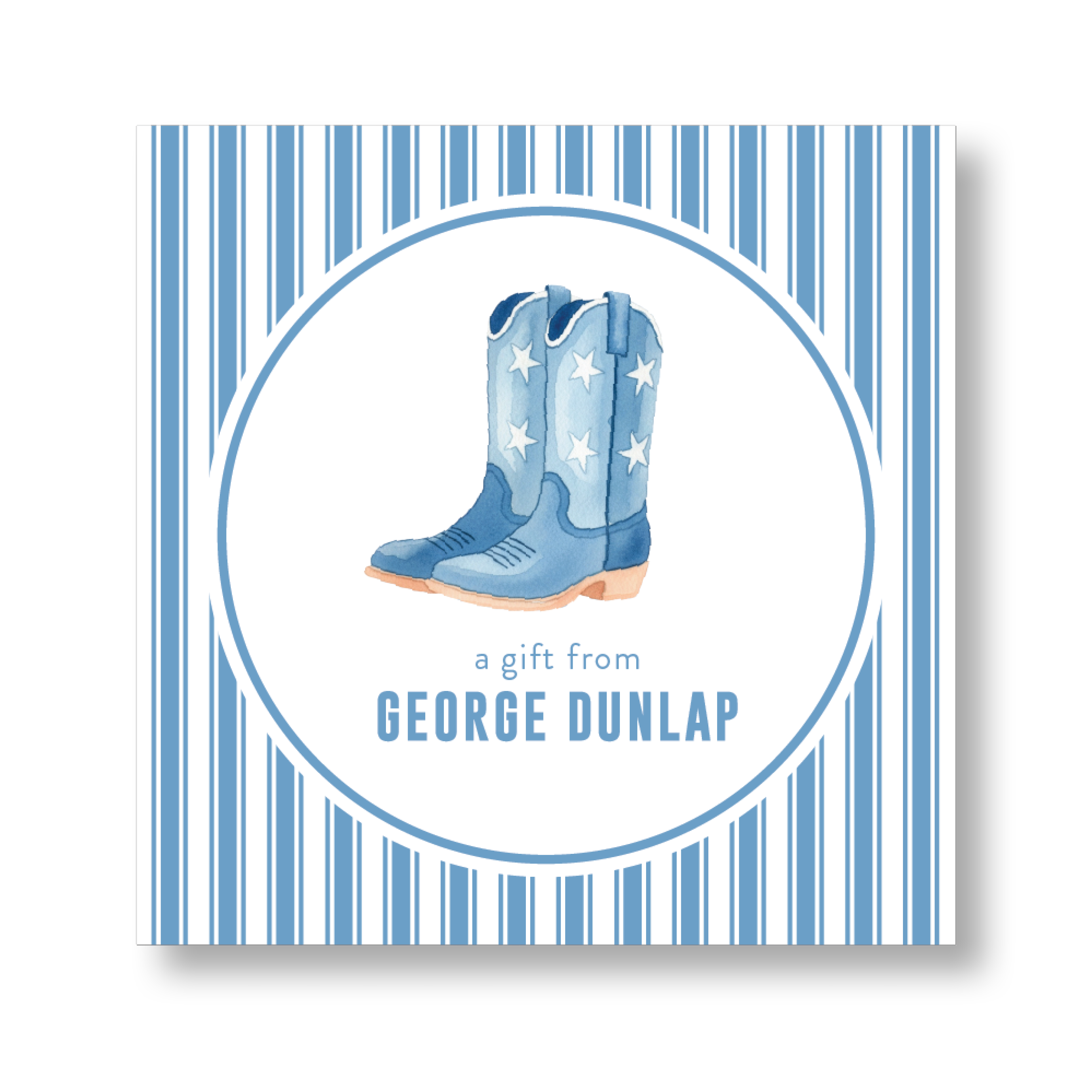 Cowboy Boots Sticker
