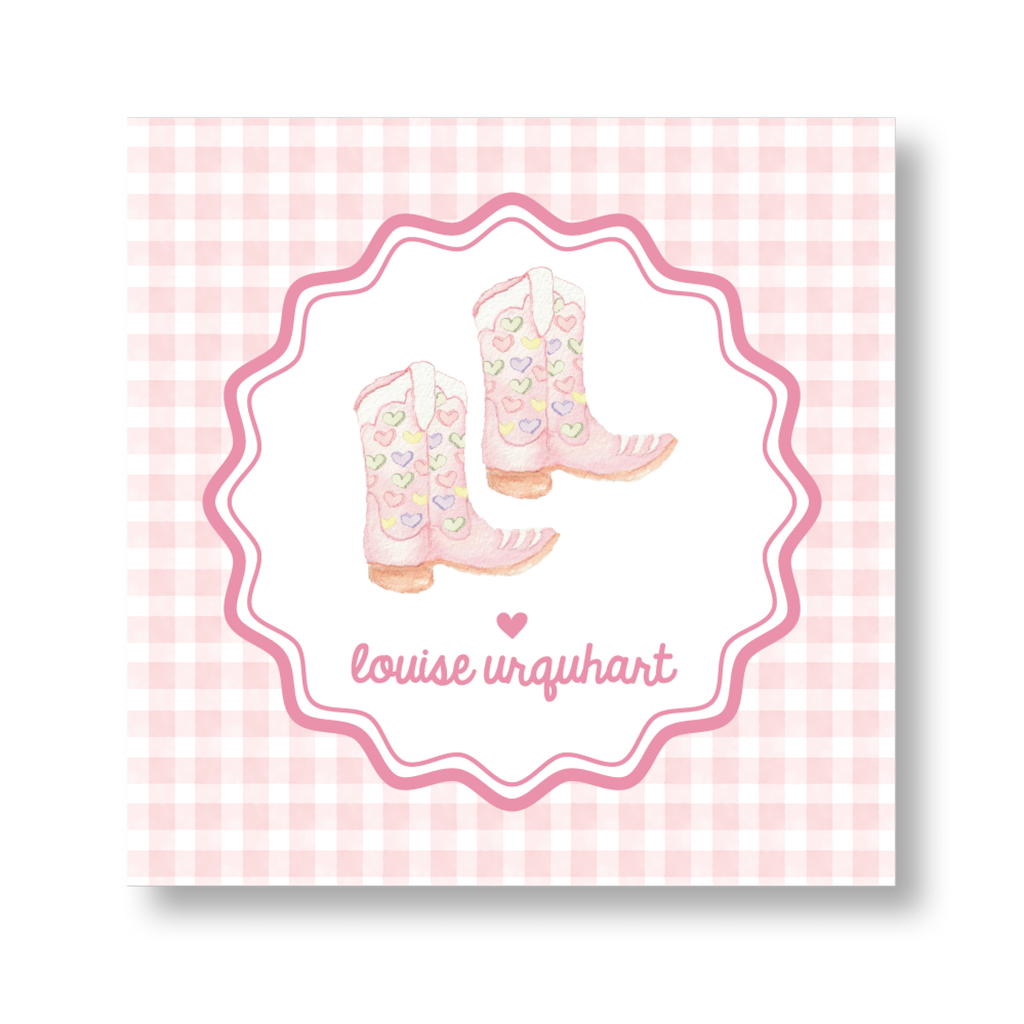 Cowgirl Boots Sticker
