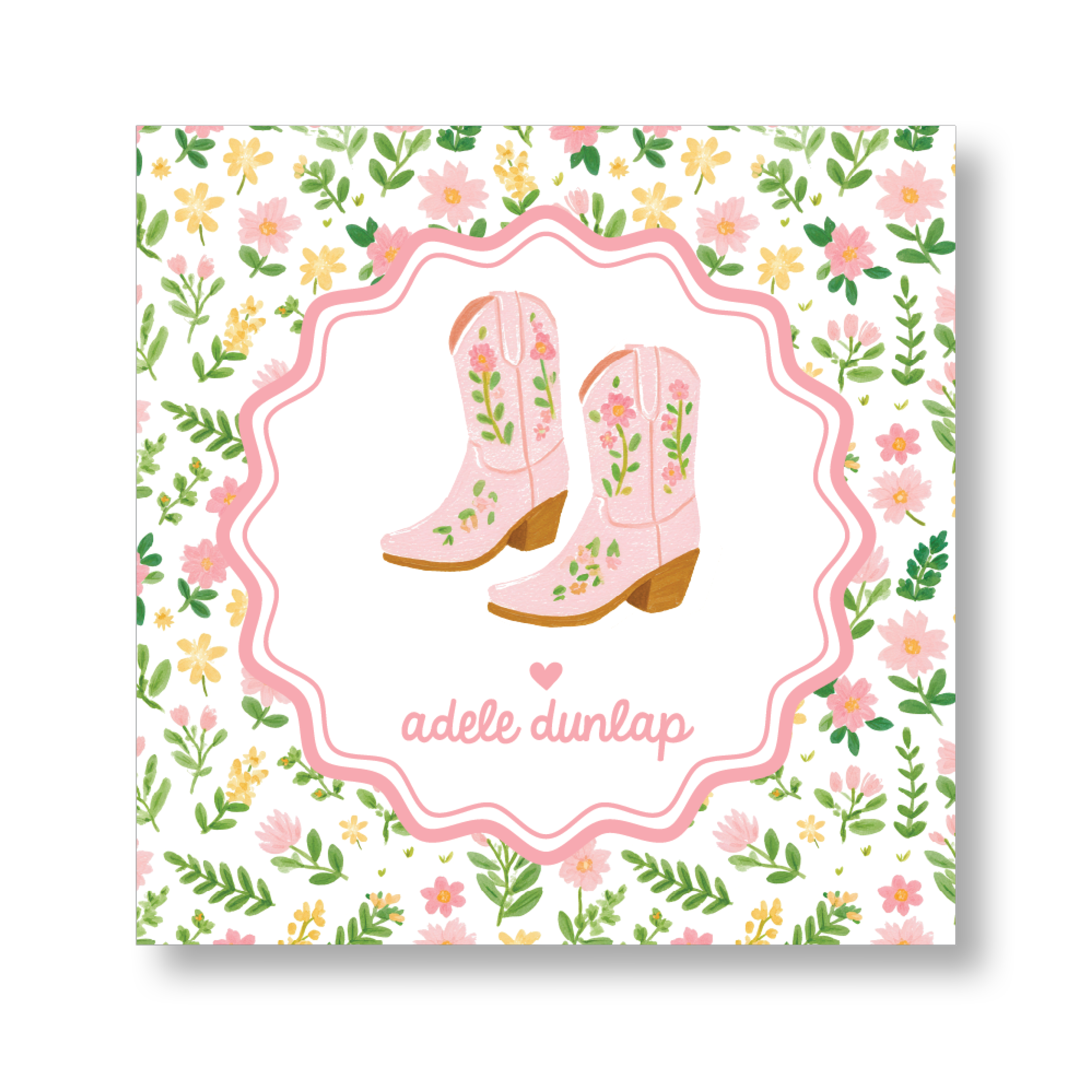 Cowgirl Boots Sticker