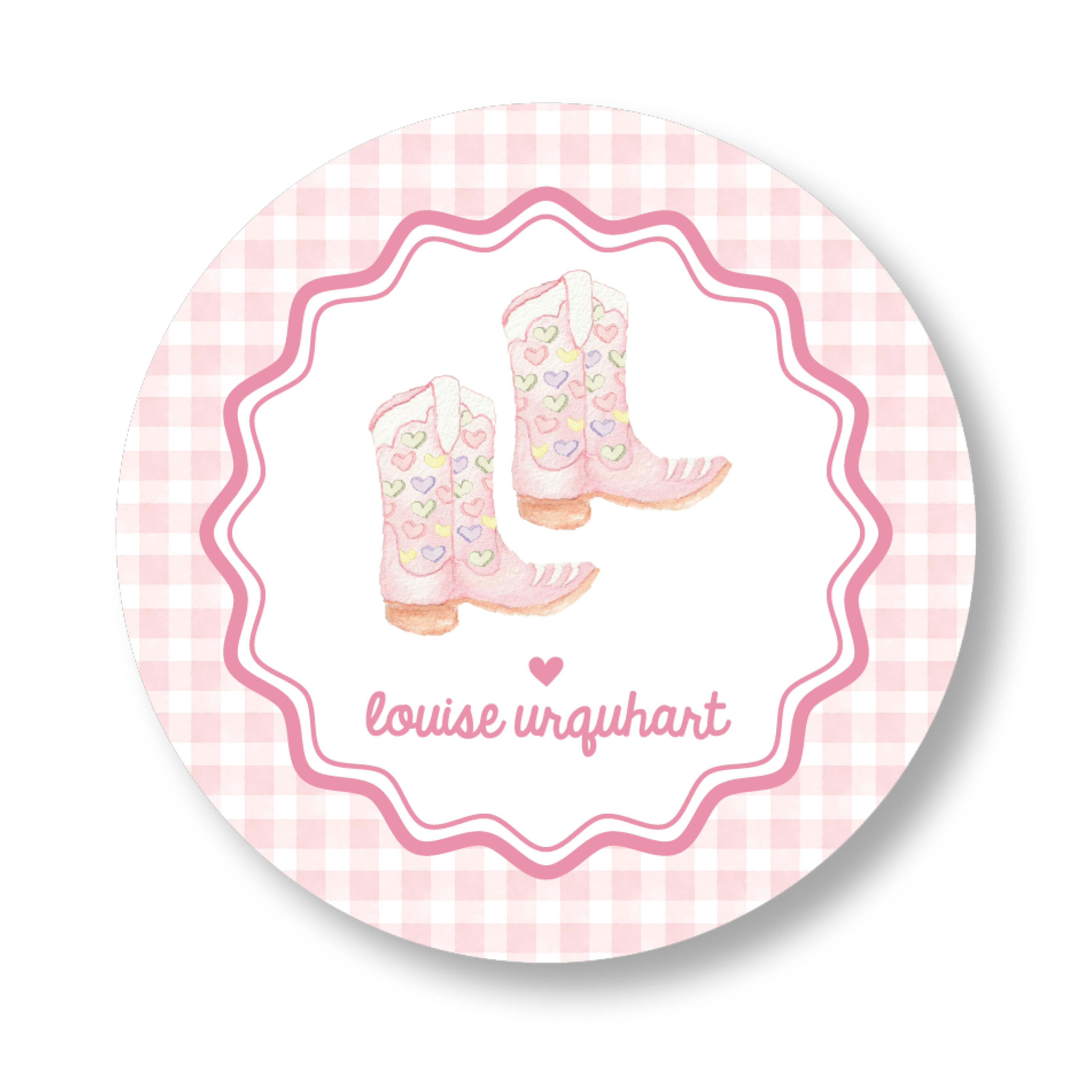 Cowgirl Boots Sticker