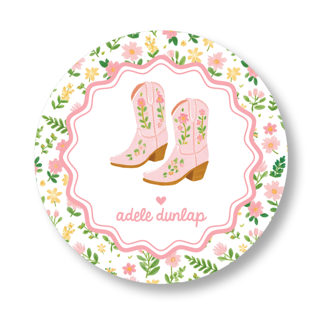 Cowgirl Boots Sticker