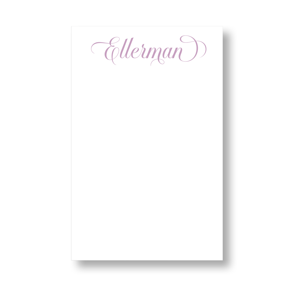 Fancy Script Notepad