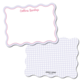 Gingham Wavy Stationery