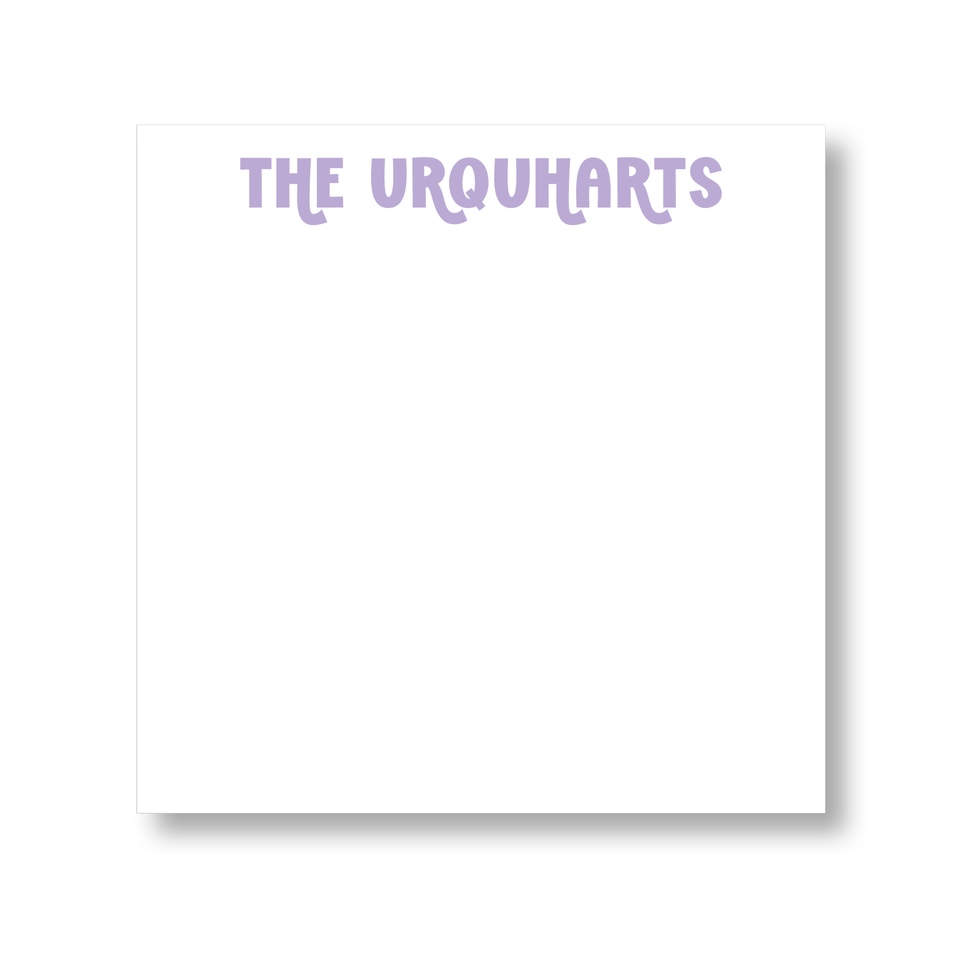 Hang Low Font Notepad