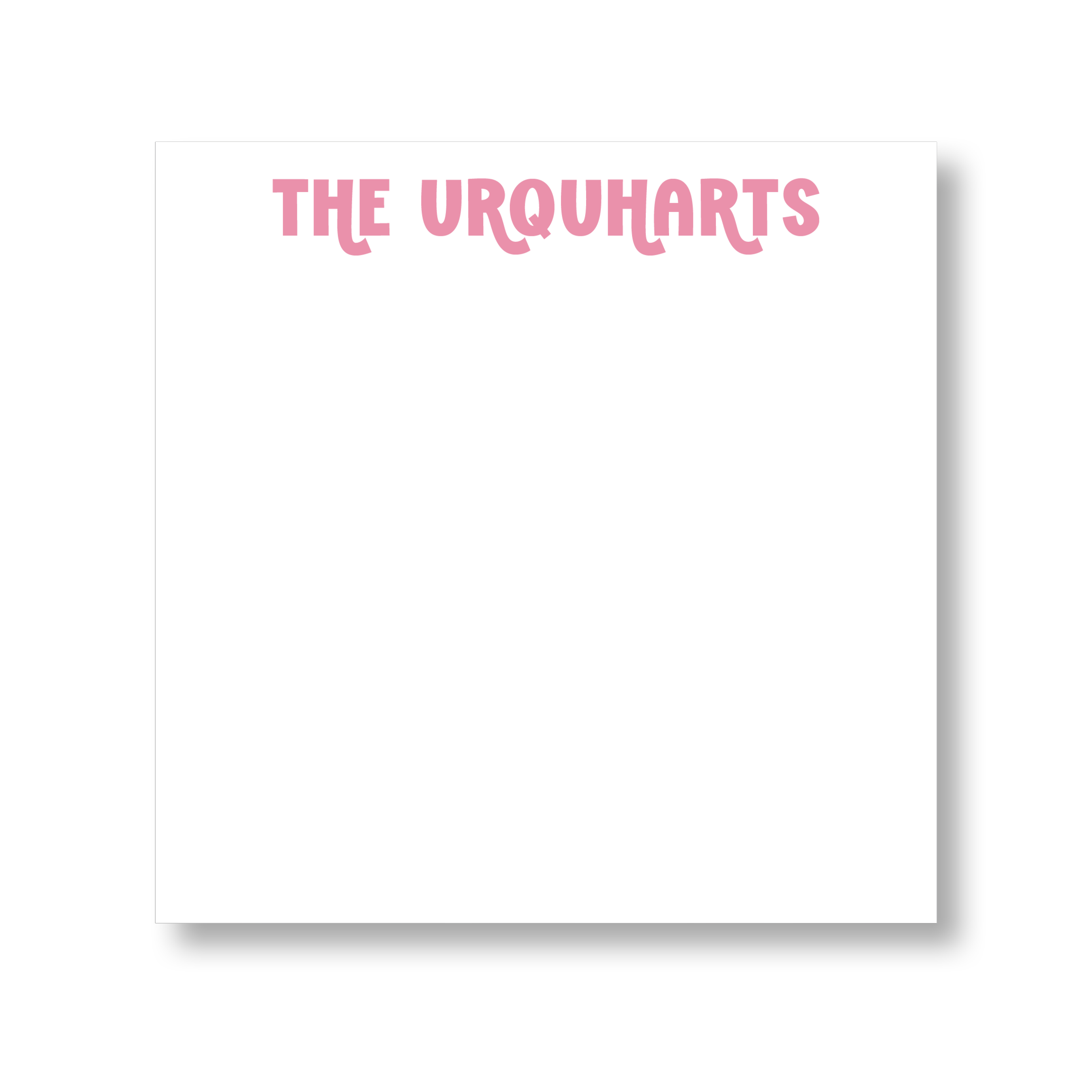 Hang Low Font Notepad