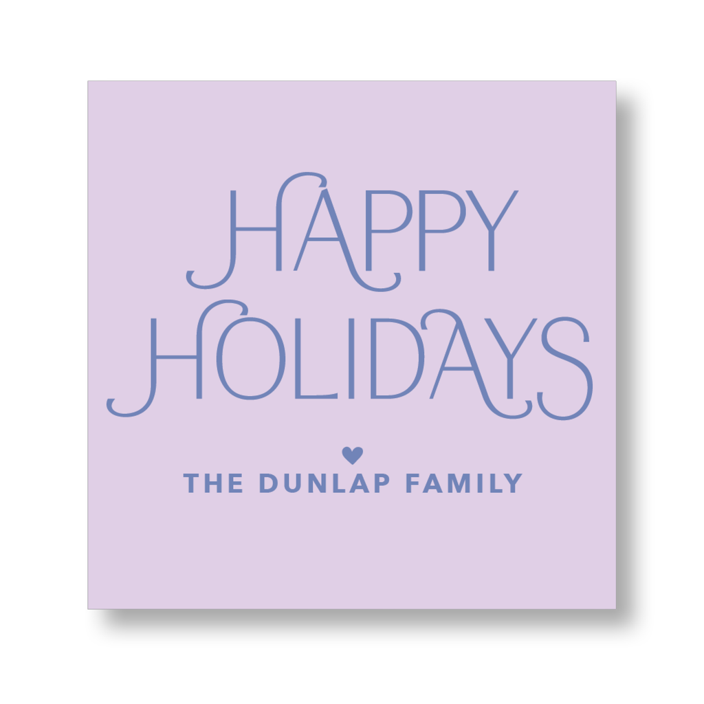 Happy Holidays Sticker