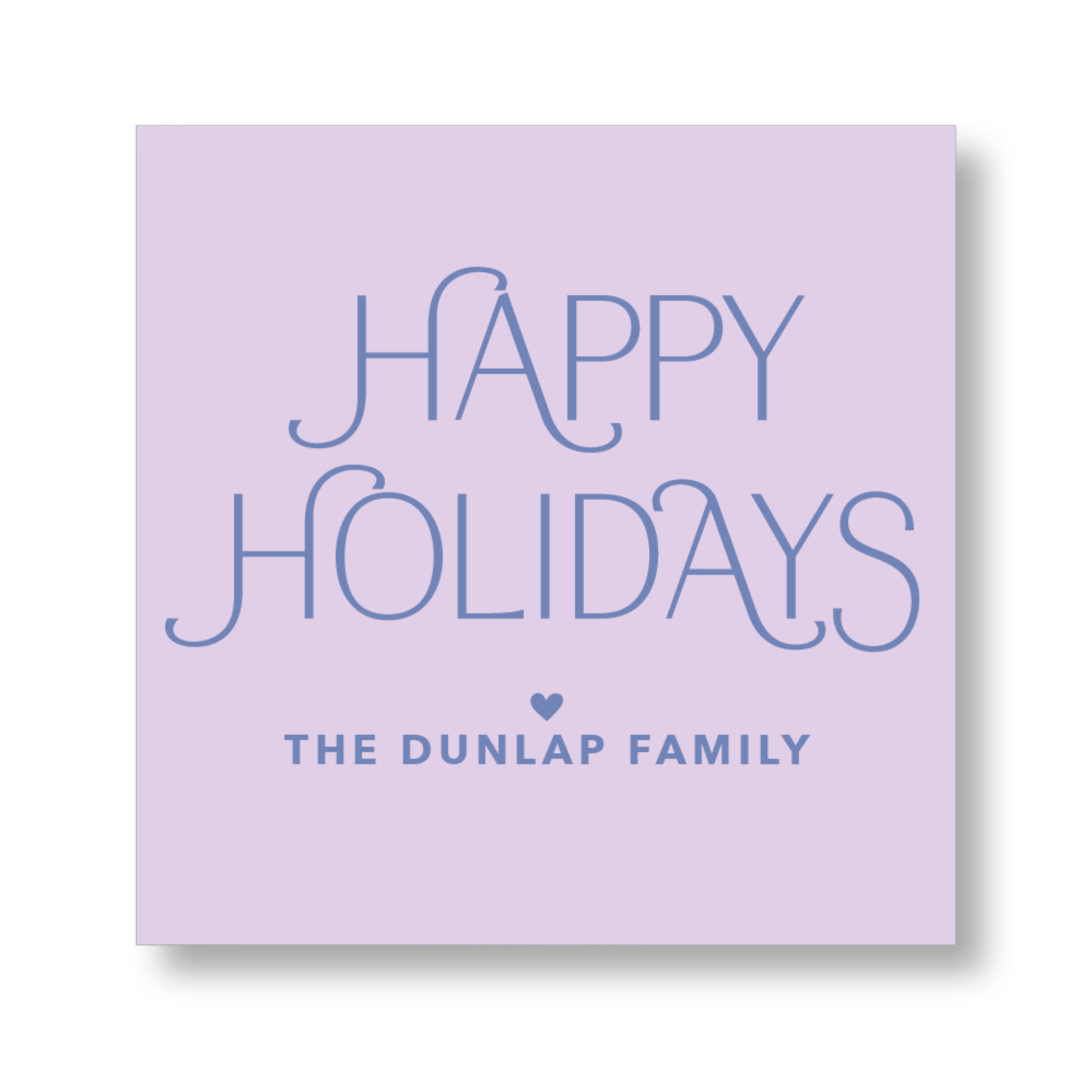 Happy Holidays Sticker