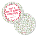 Holly Jolly Christmas Tag