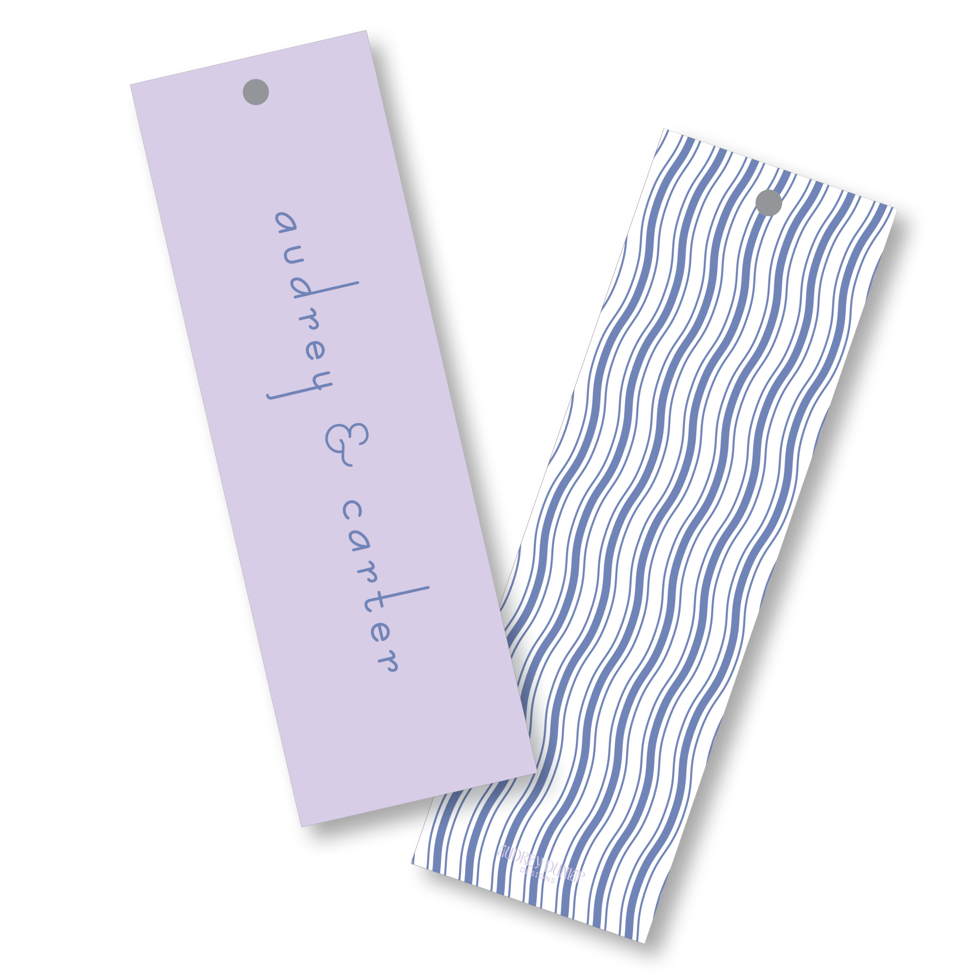 Long Tail Sans Serif Skinny Tag