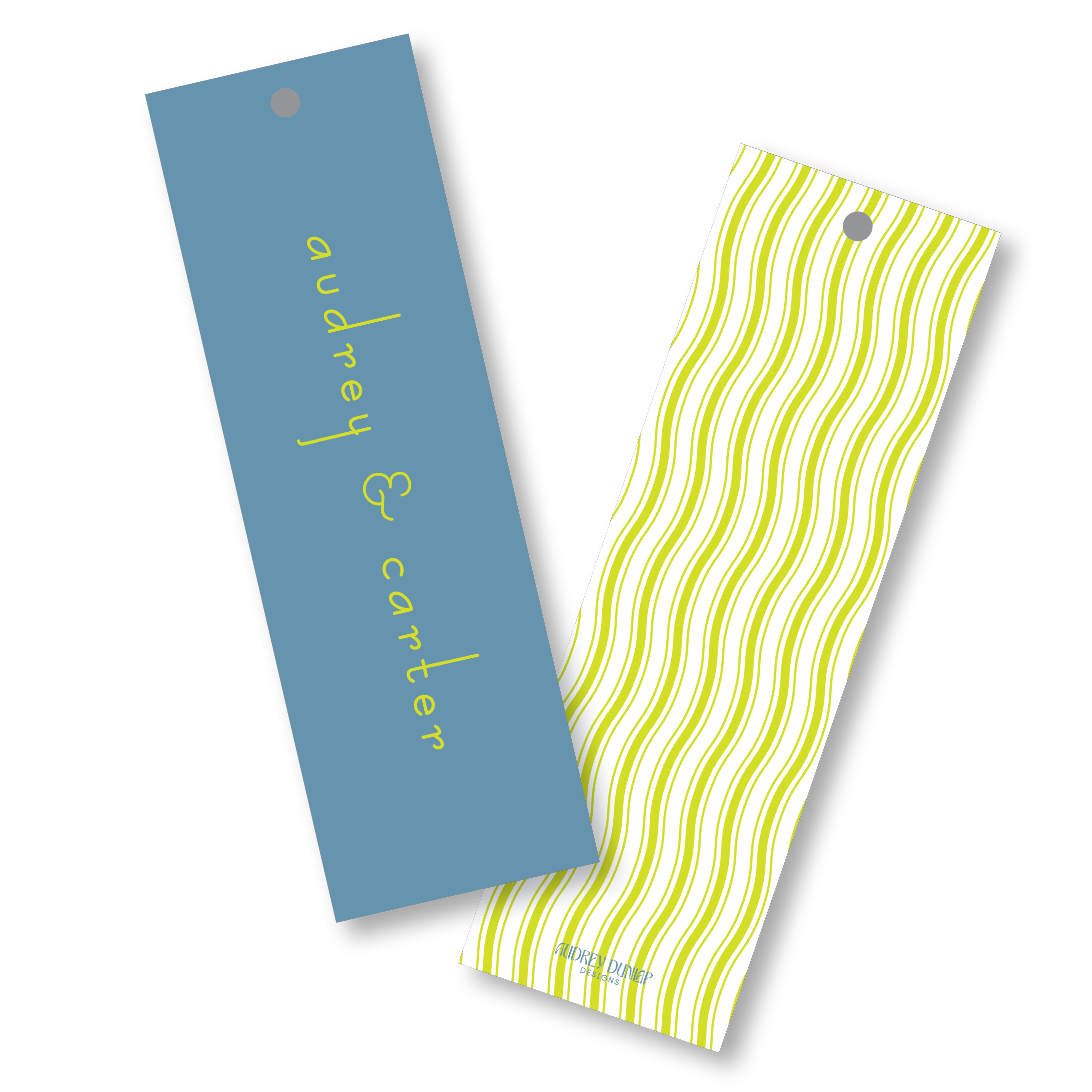 Long Tail Sans Serif Skinny Tag