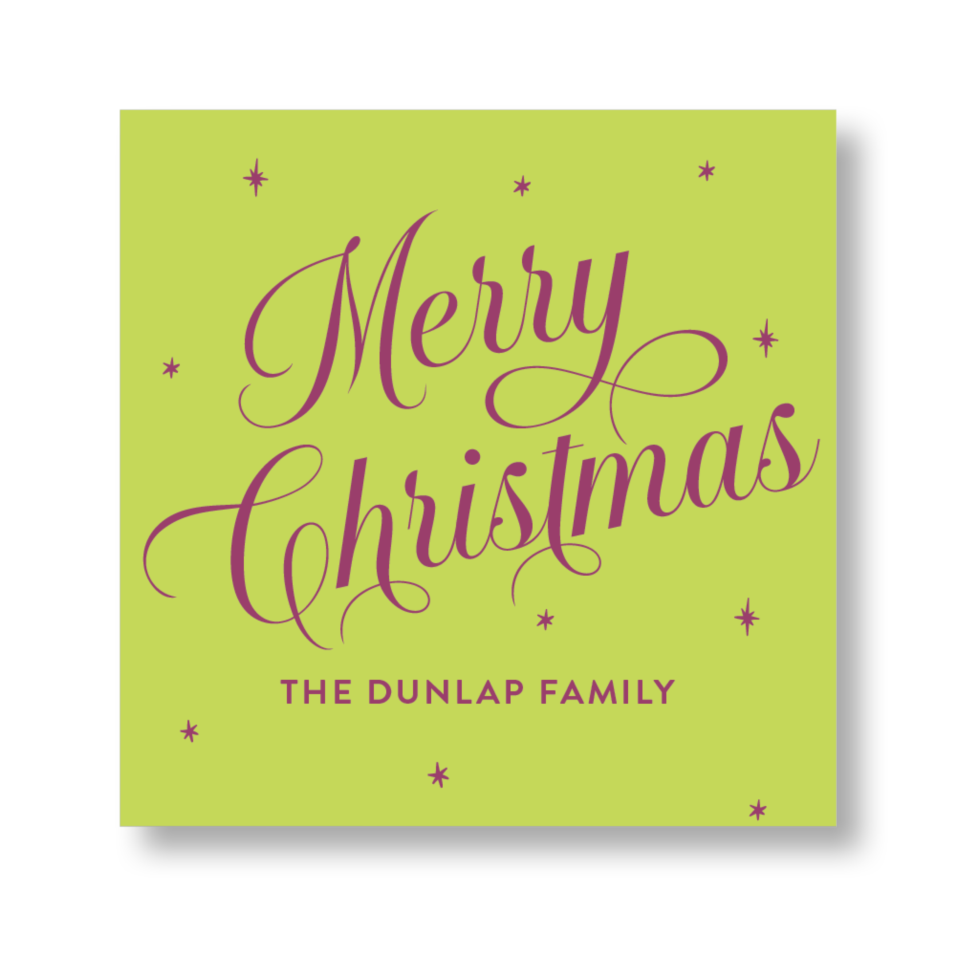 Merry Christmas Sticker