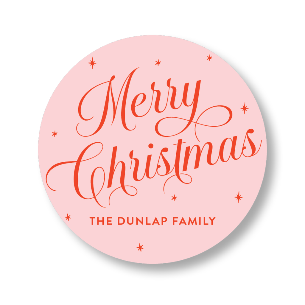 Merry Christmas Sticker