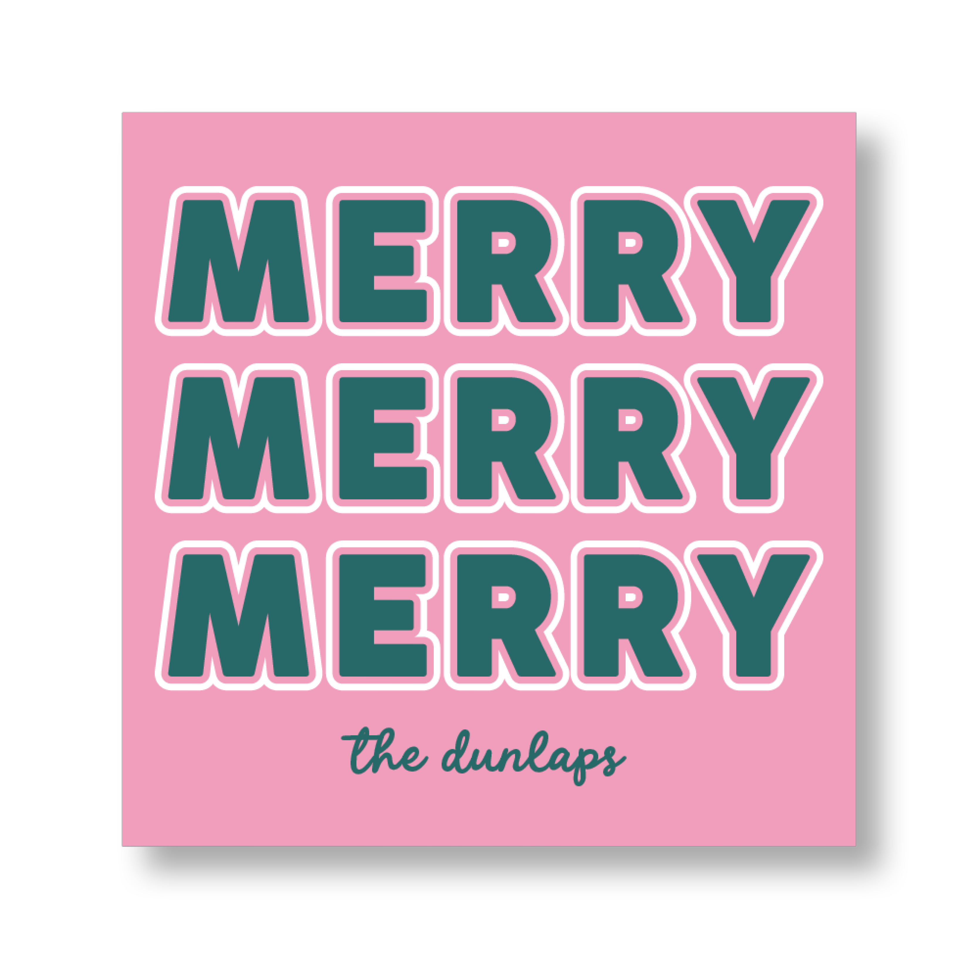 Merry Merry Merry Sticker