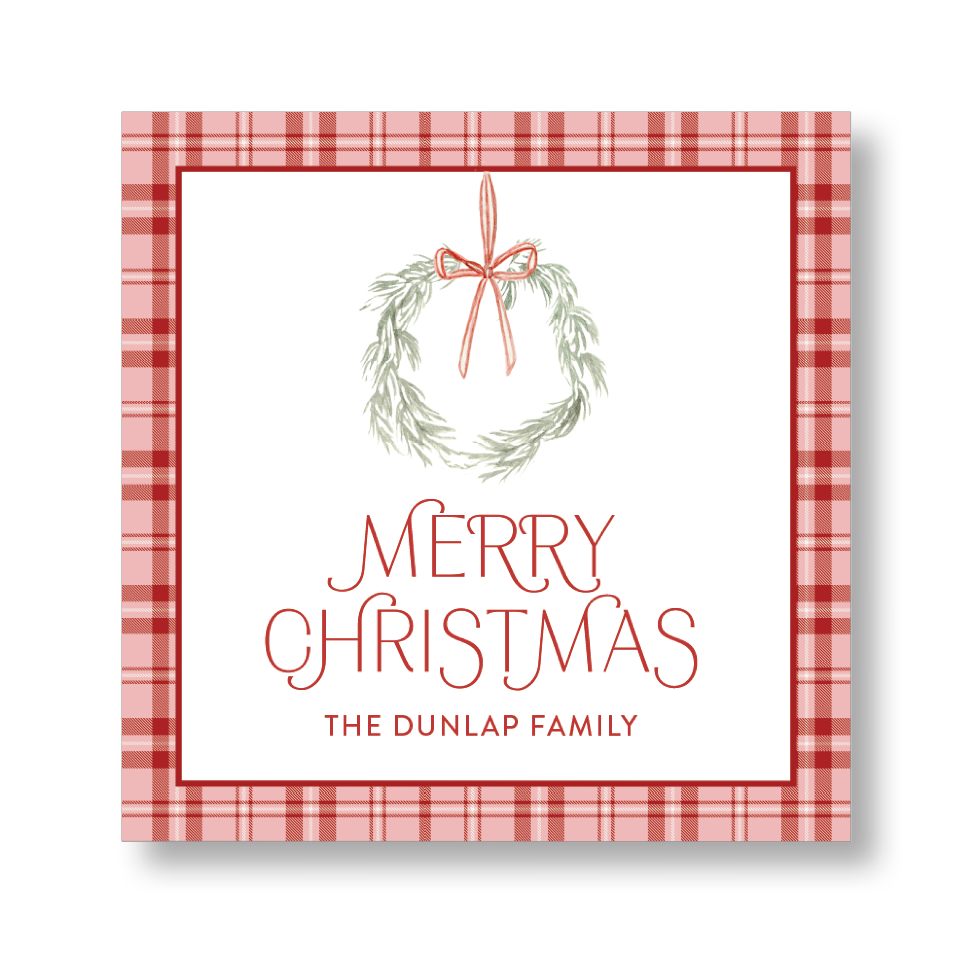 Christmas Wreath Simple Sticker