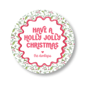 Holly Jolly Christmas Sticker