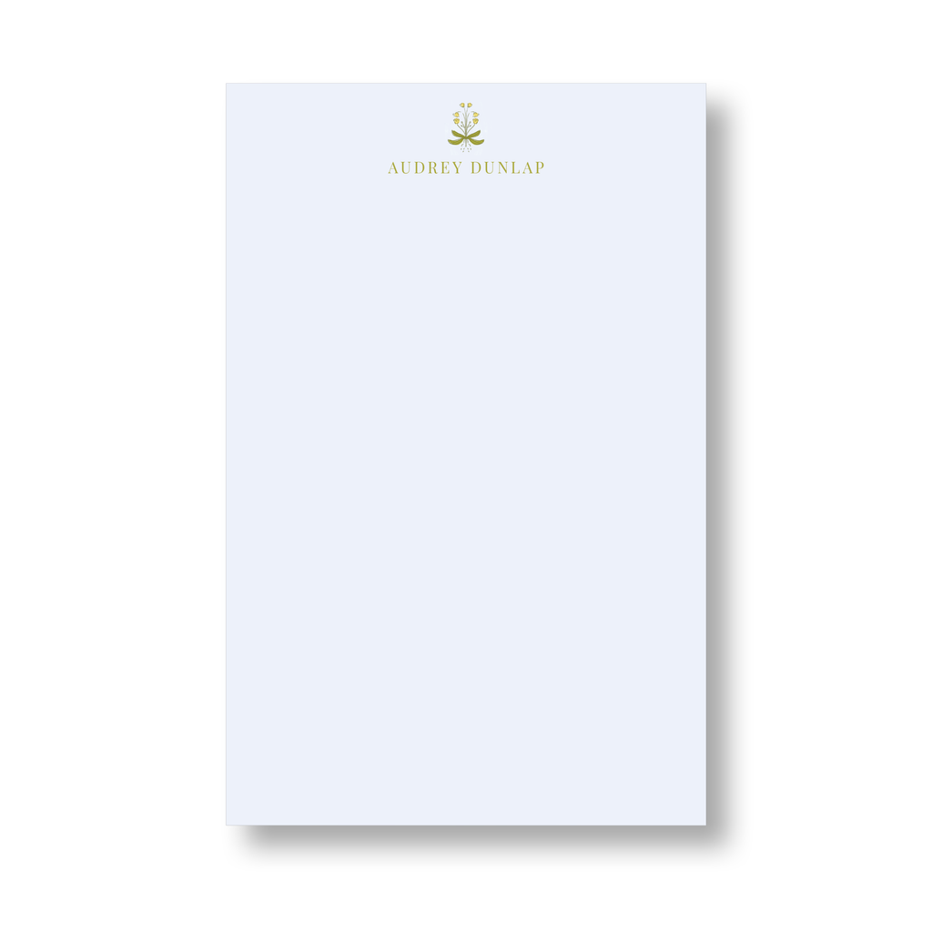 Single Flower Notepad