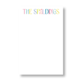 Multicolor Family Notepad