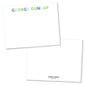 Multicolor Block Name Boys Stationery
