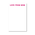 Love From Home Block Shadow Notepad