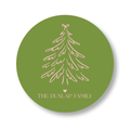 Christmas Tree Sticker
